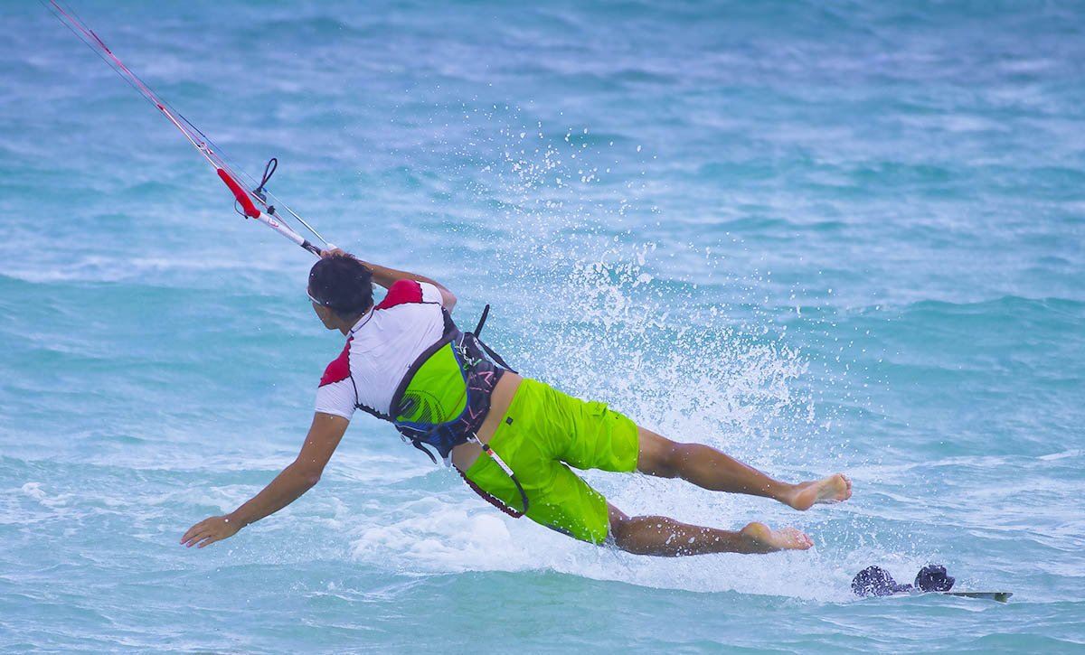 being covered by an insurance is essencial in kitesurfing