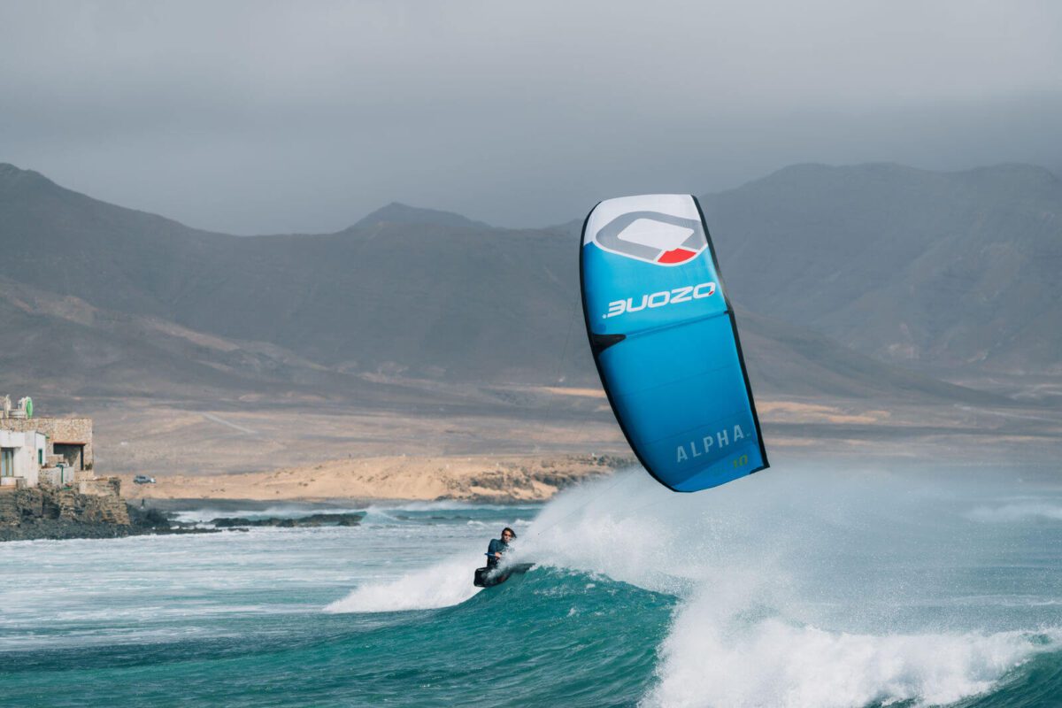 Ozone, in our second position of best kiteboarding brands 