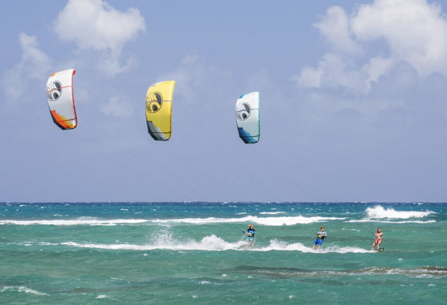 where to kitesurfing in summer. La Ventana is a great option